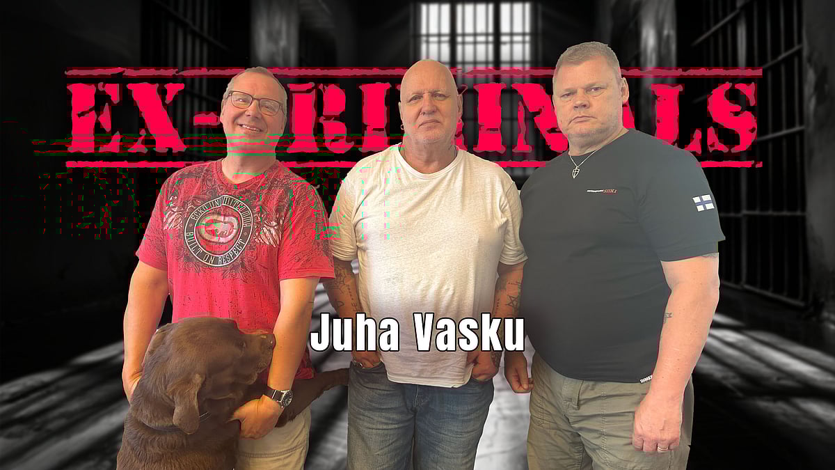 Ex-Criminals-podcastissa vieraana Juha Vasku.