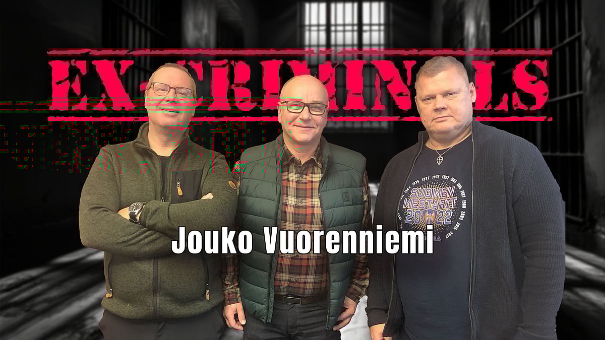 Ex-Criminals-podcastissa vieraana Jouko Vuorenniemi.