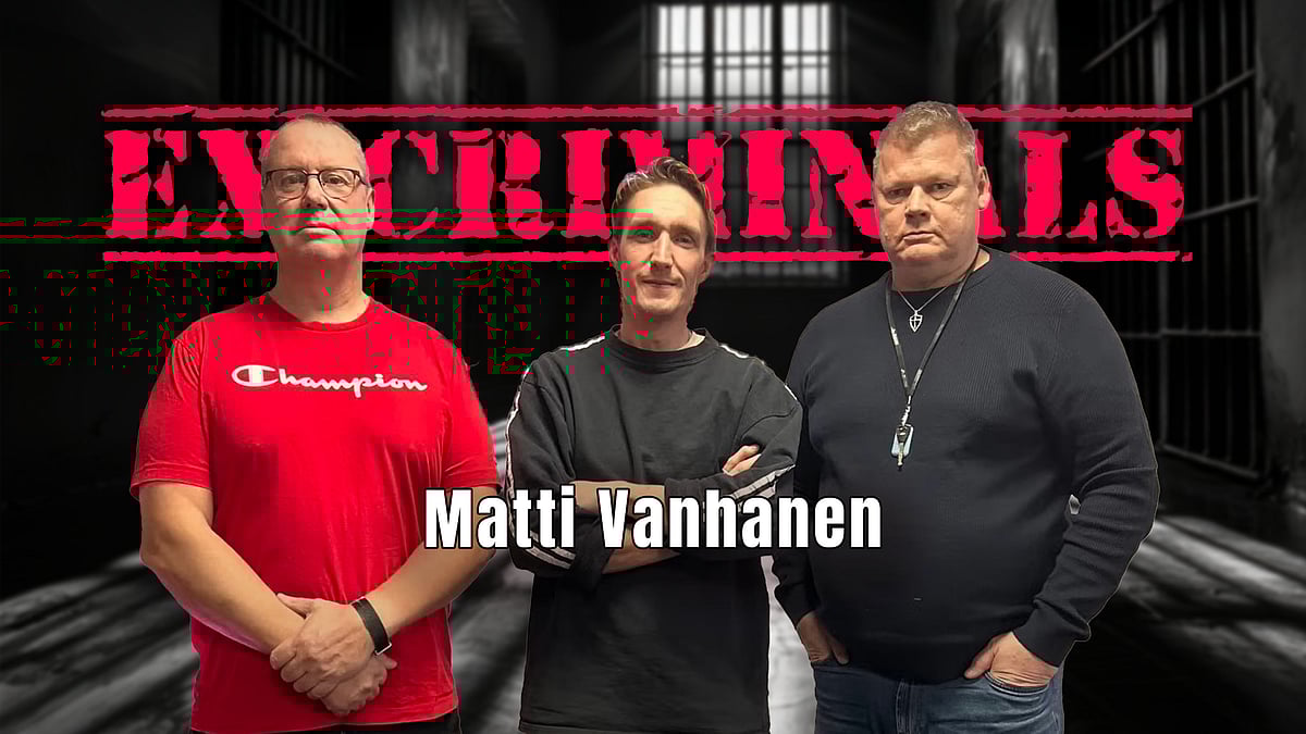 Ex-Criminals-podcastissa vieraana Matti Vanhanen.