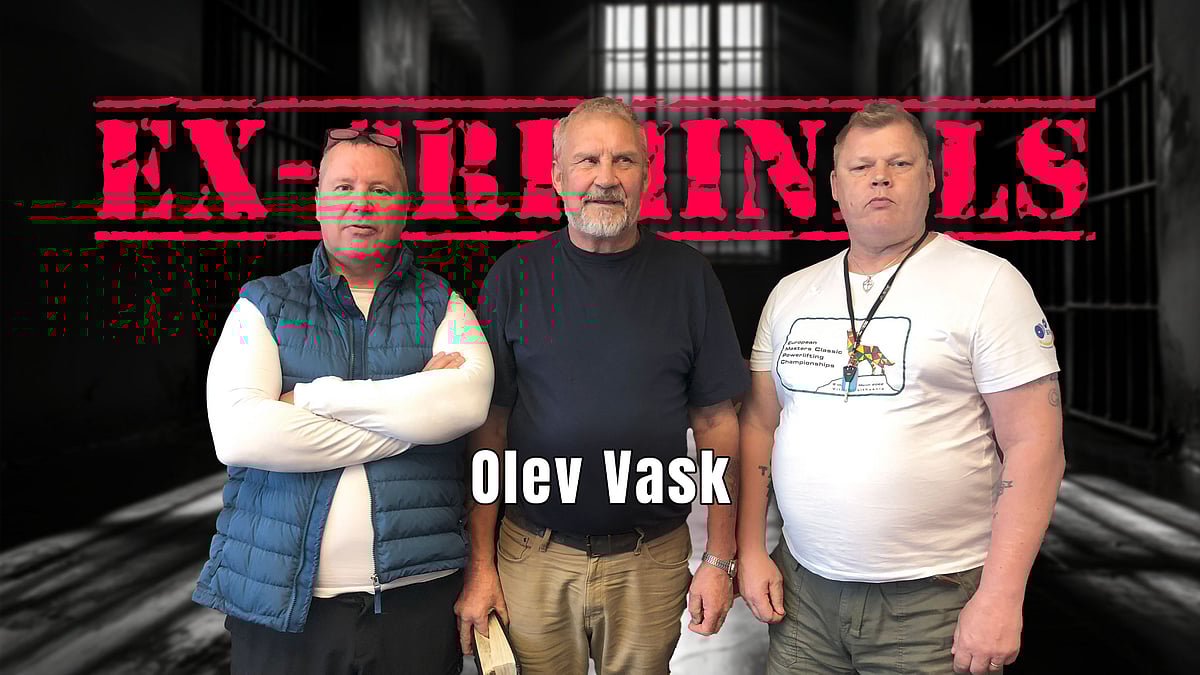 Ex-Criminals-podcastissa vieraana Olev Vask.