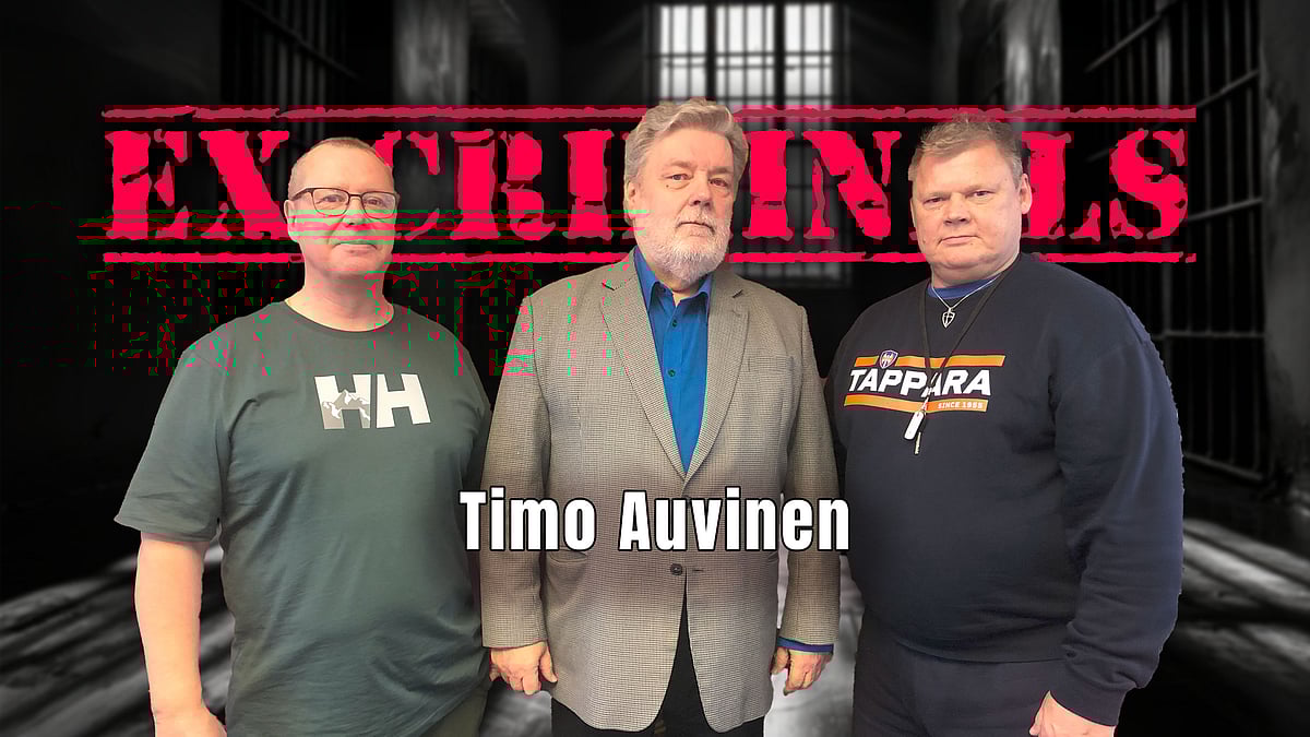 Ex-Criminals-podcastissa vieraana Timo Auvinen.