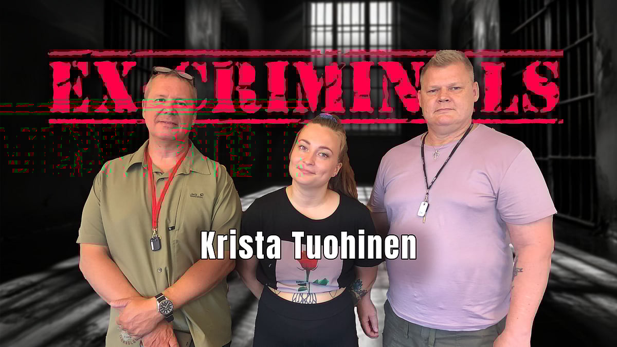 Ex-Criminals-podcastissa vieraana Krista Tuohinen.