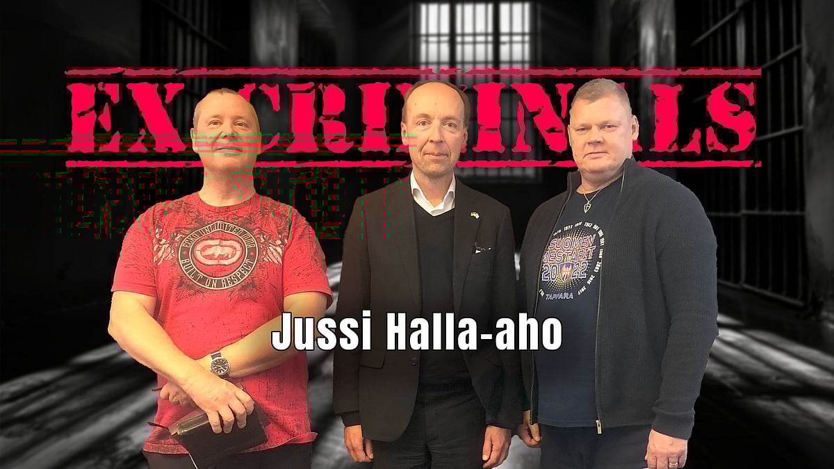 Ex-Criminals-podcastissa vieraana Jussi Halla-aho.