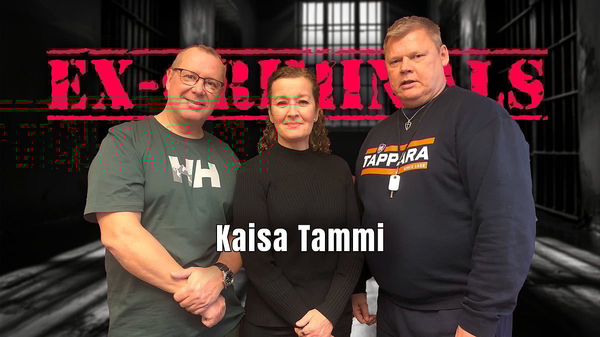 Ex-Criminals-podcastissa vieraana Kaisa Tammi.