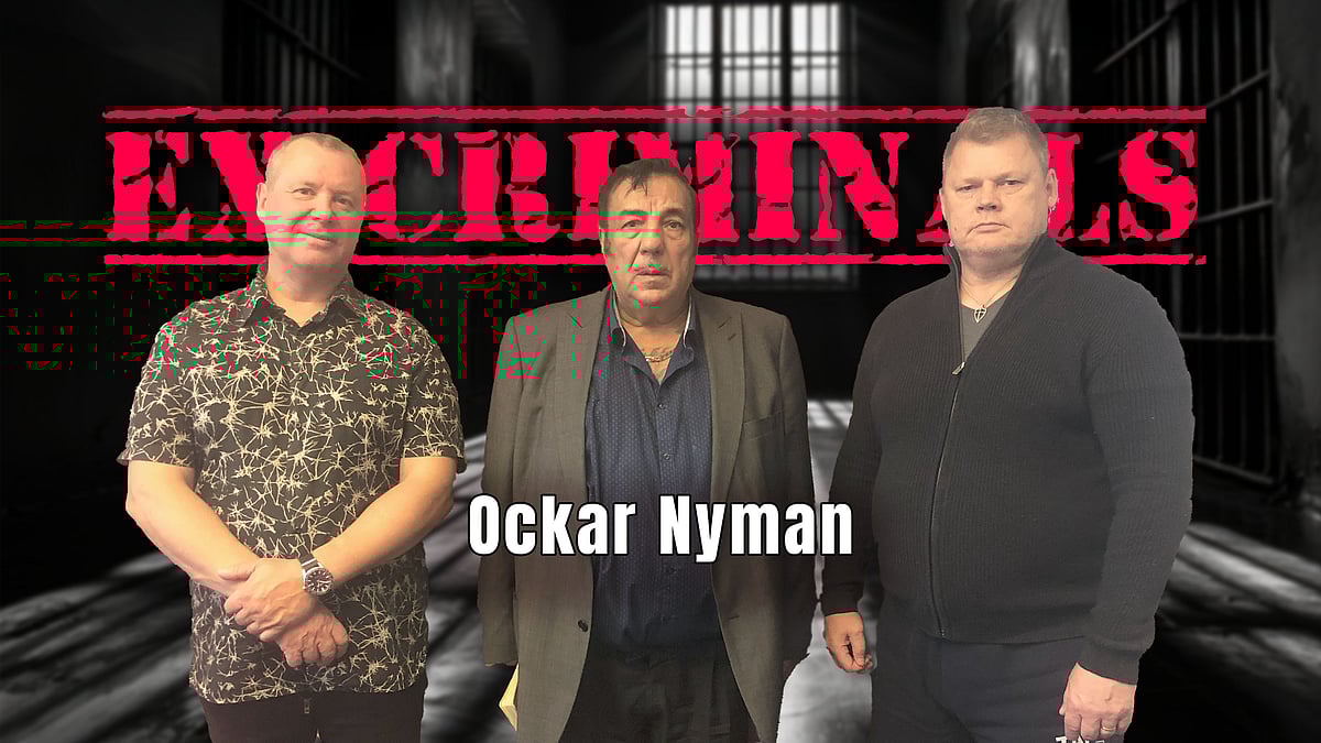 Ex-Criminals-podcastissa vieraana Ockar Nyman.