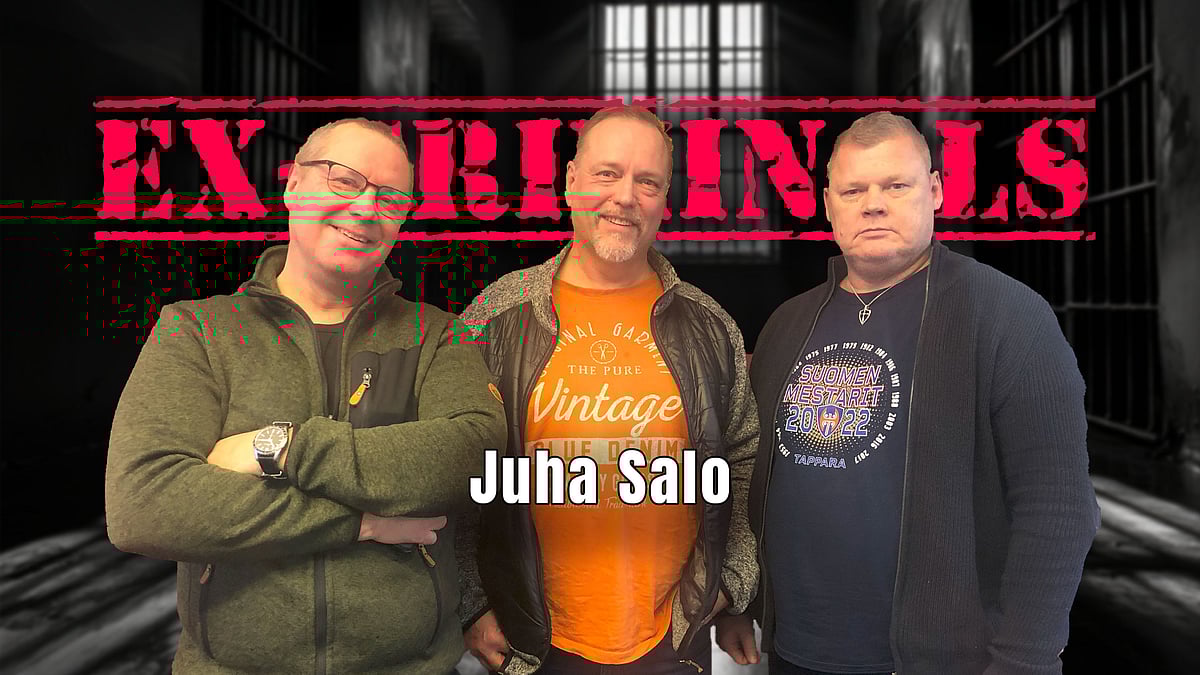 Ex-Criminals-podcastissa vieraana Juha Salo.