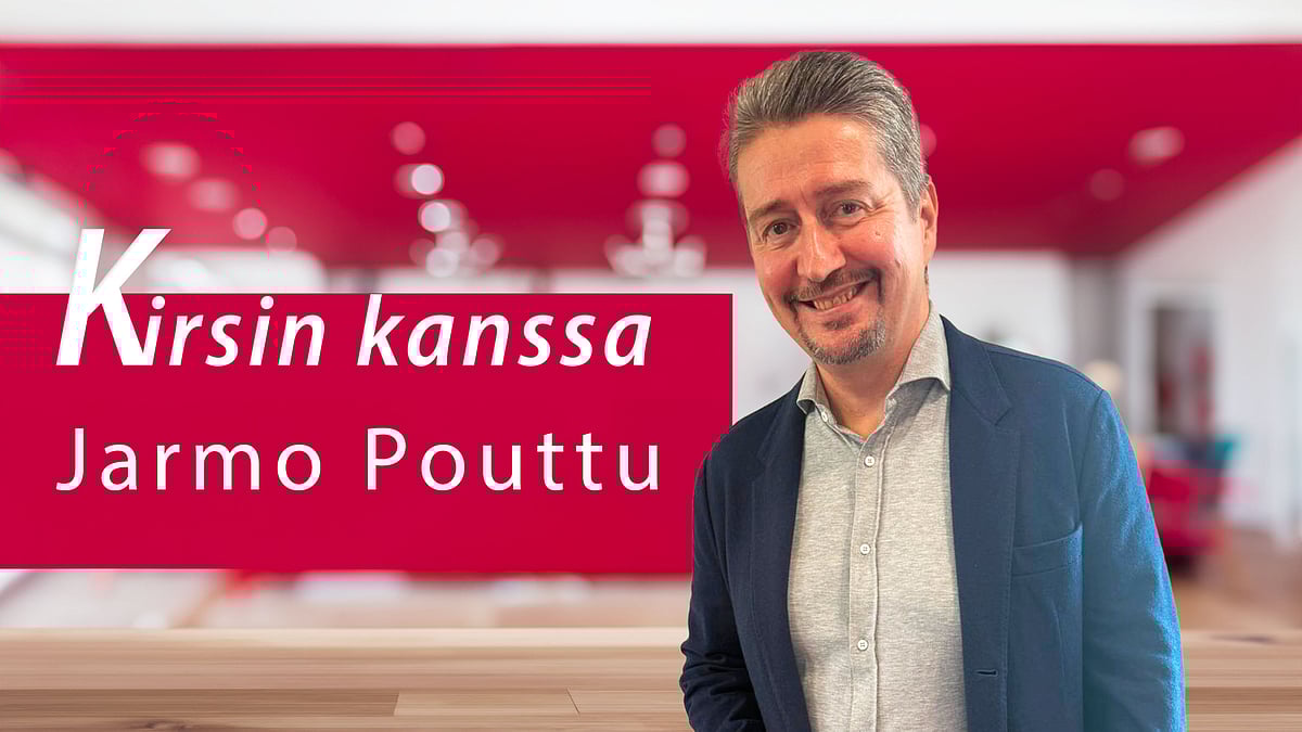 Kirsin kanssa -podcastissa Jarmo Pouttu.