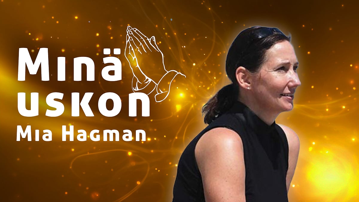 Minä uskon -podcastissa vieraana Mia Hagman.
