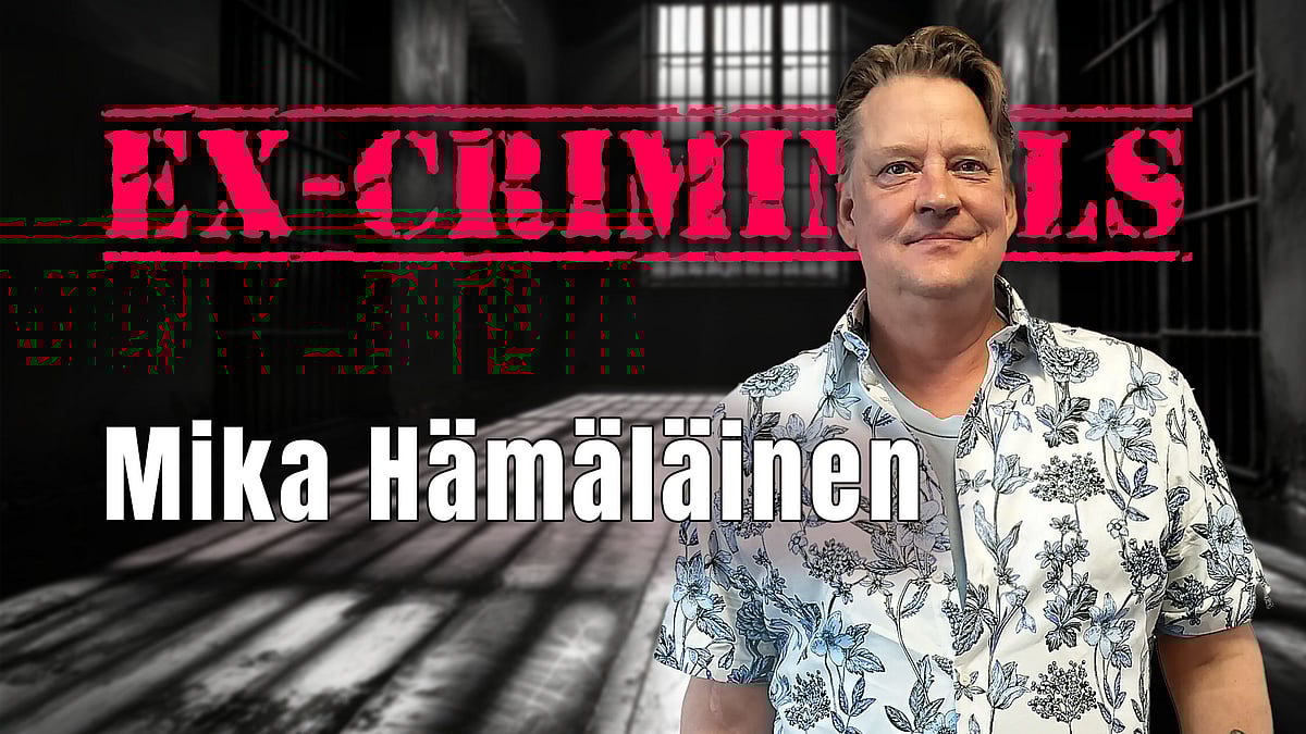 Ex-Criminals -podcastissa vieraana Mika Hämäläinen.
