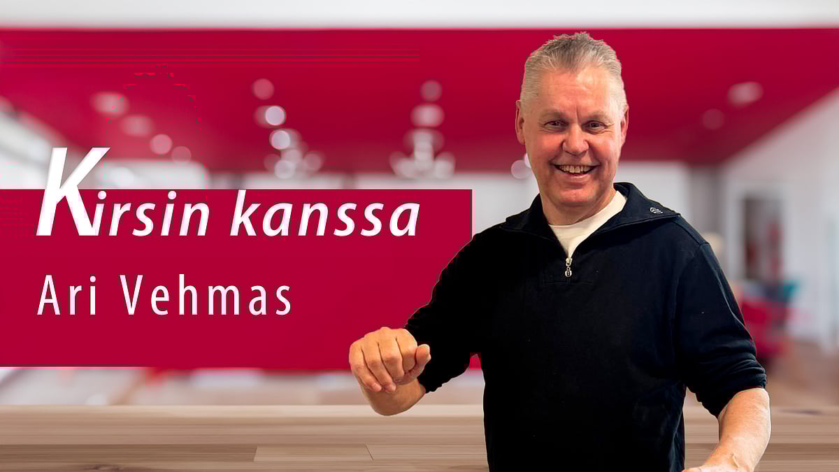 Kirsin kanssa -podcastissa Ari Vehmas.