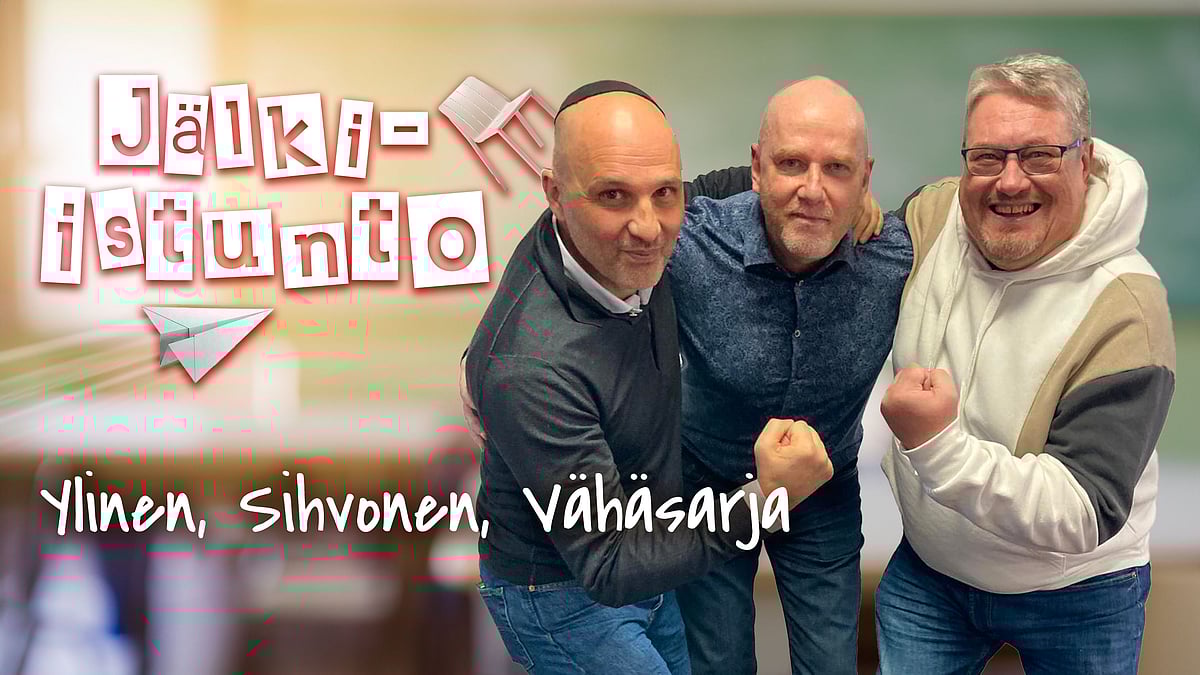 Jälki-istunto -podcastissa Pavlas Ylinen Petteri Sihvonen Juha Vähäsarja