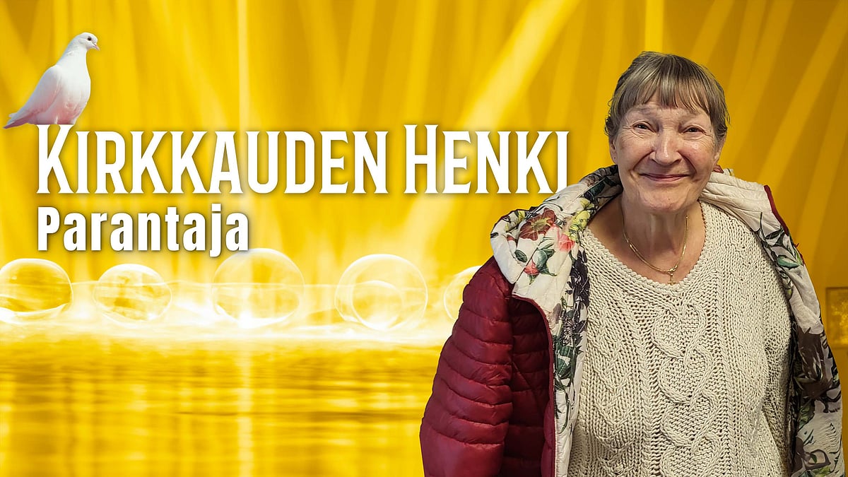 Kirkkauden Henki -podcastissa Heljä Markkula.