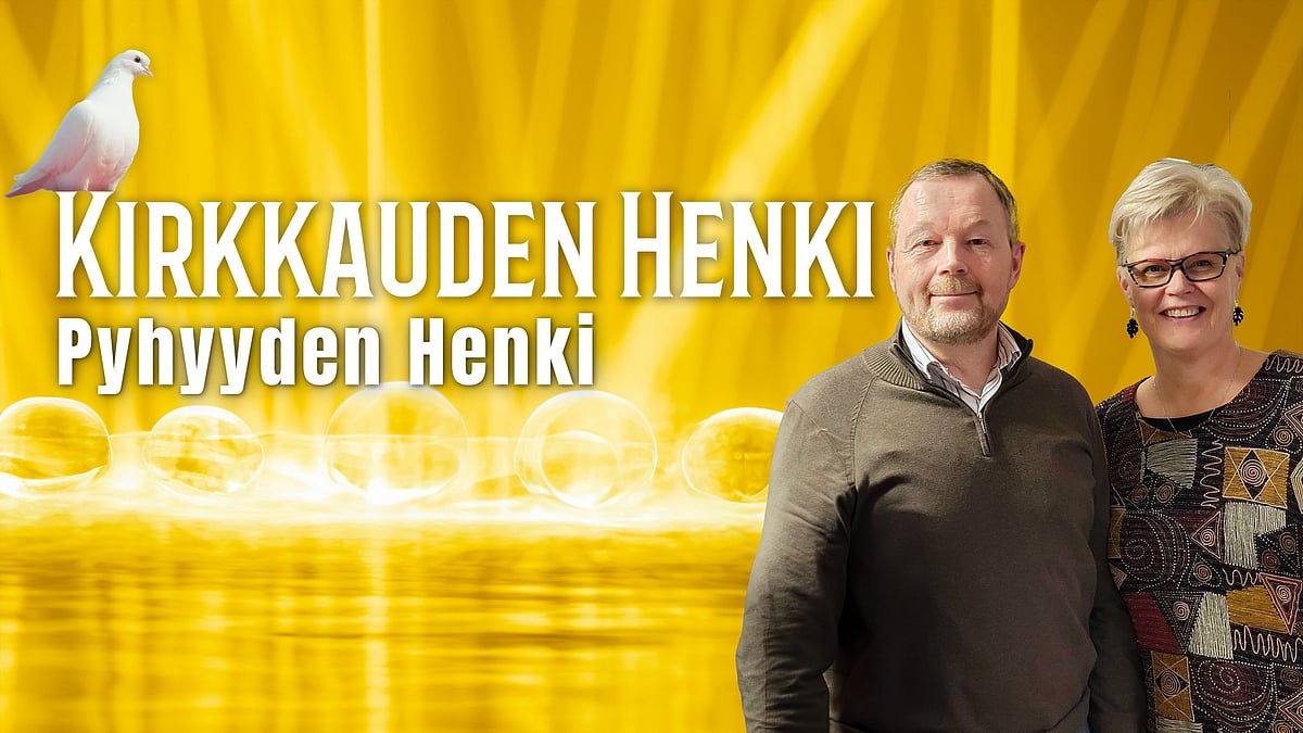 Kirkkauden Henki -podcastissa Pekka ja Anna-Liisa Heikkilä.