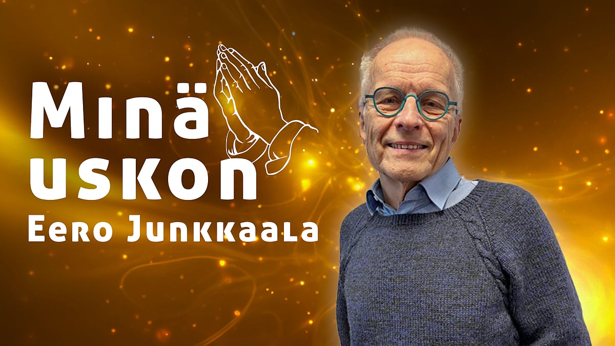 Minä uskon -podcastissa Eero Junkkaala.