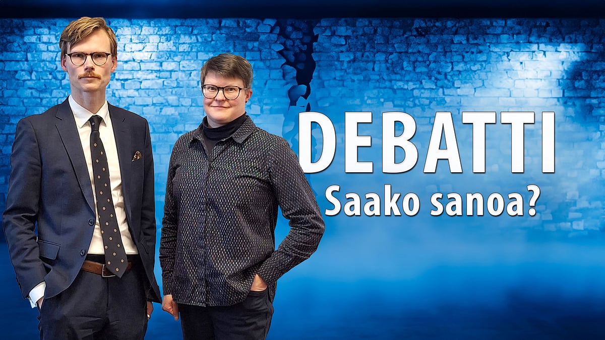 Debatti-podcastissa aiheena Saako sanoa.