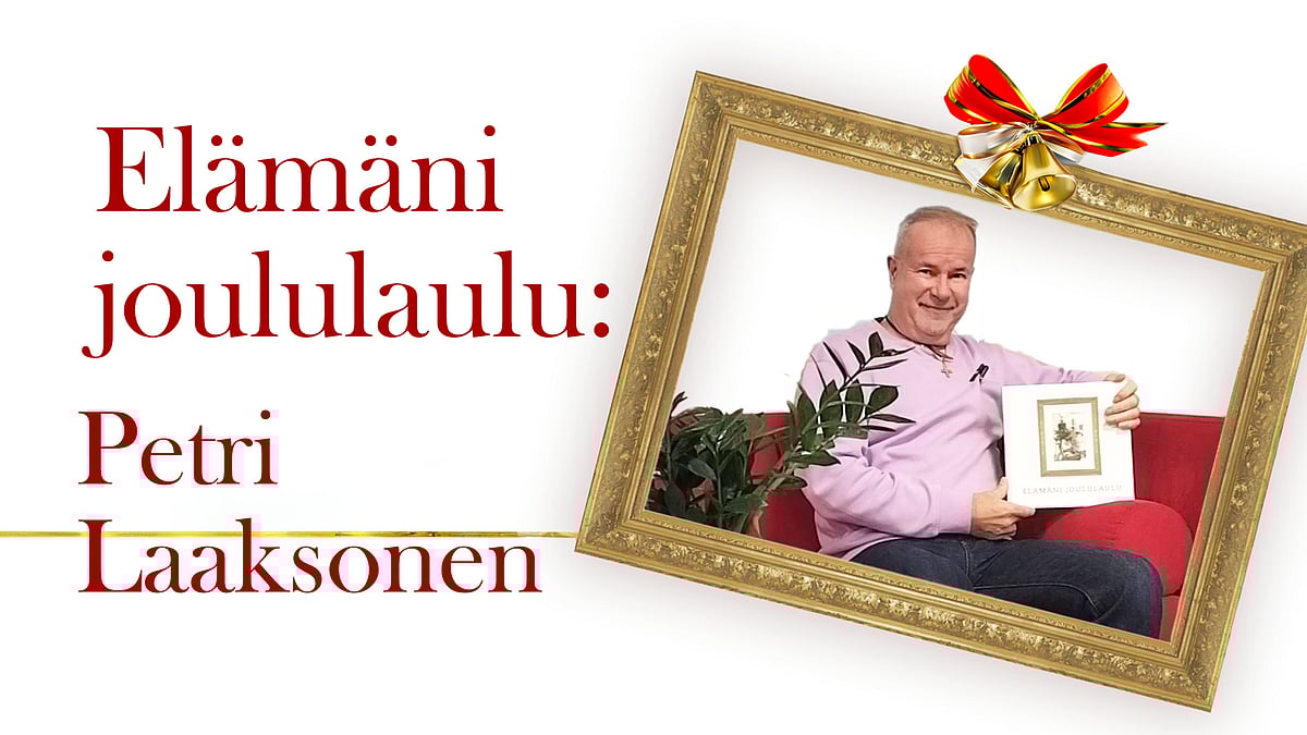 Elämäni joululaulu -podcastissa Petri Laaksonen.