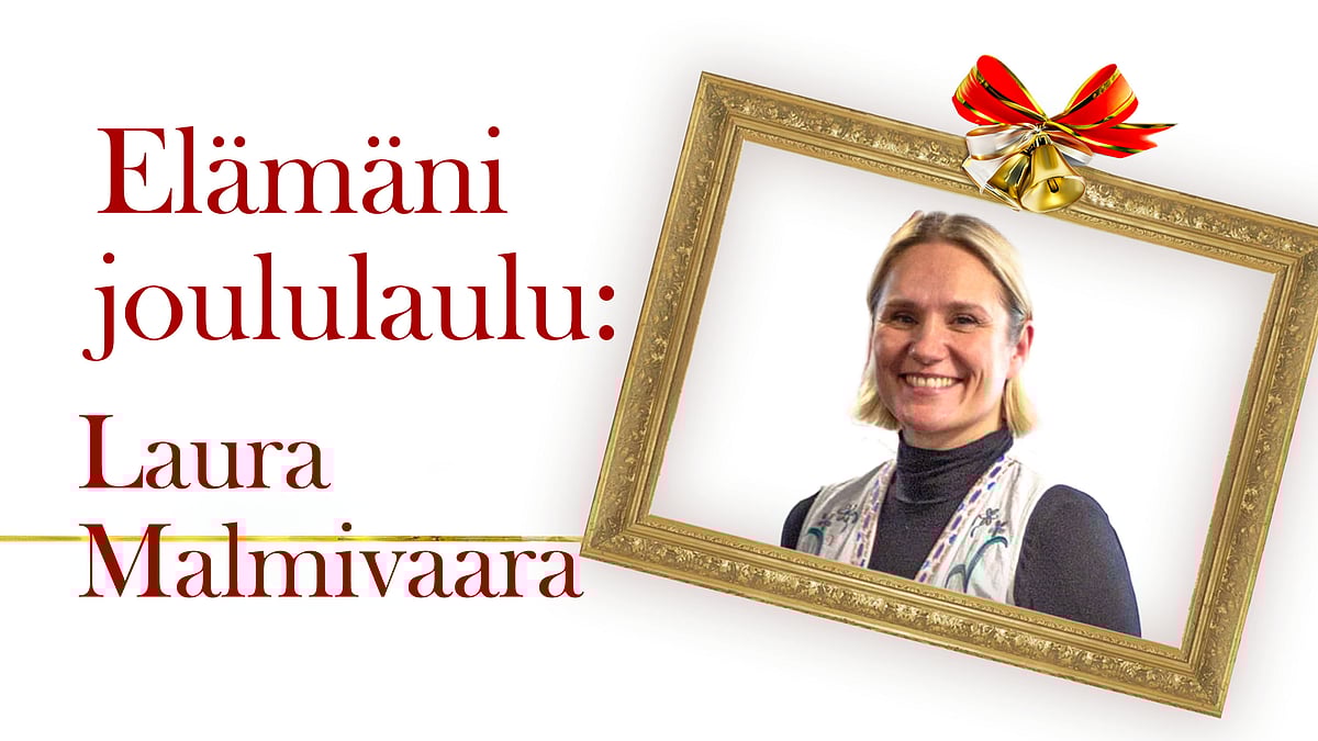 Elämäni joululaulu -podcastissa Laura Malmivaara.