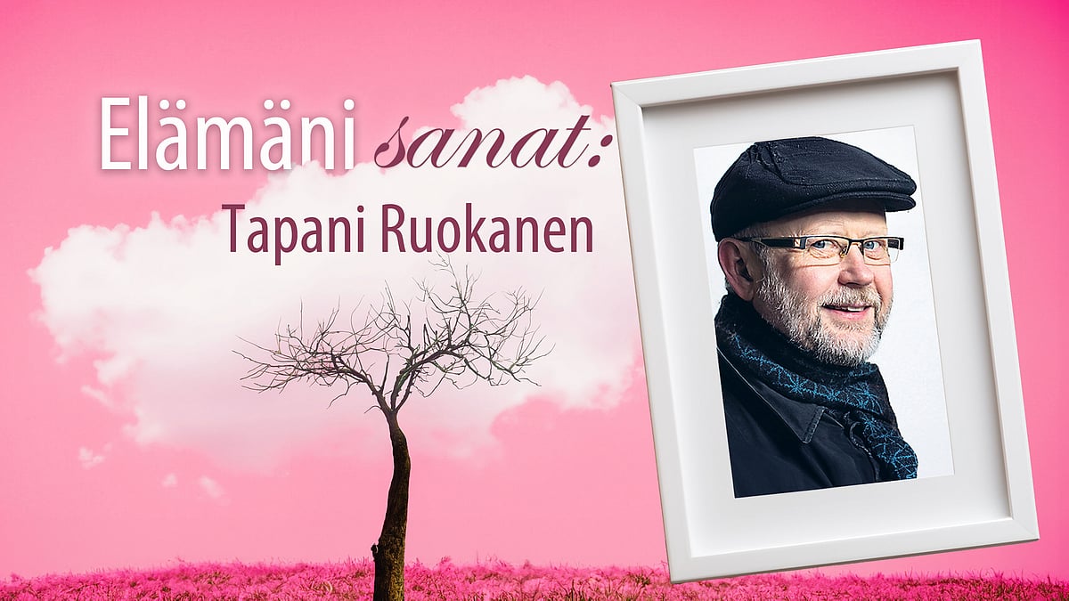 Elämäni sanat -podcastissa Tapani Ruokanen.