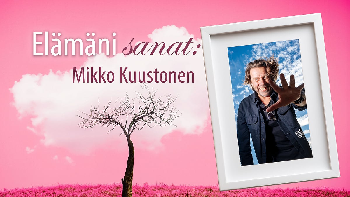 Elämäni sanat -podcastissa Mikko Kuustonen.