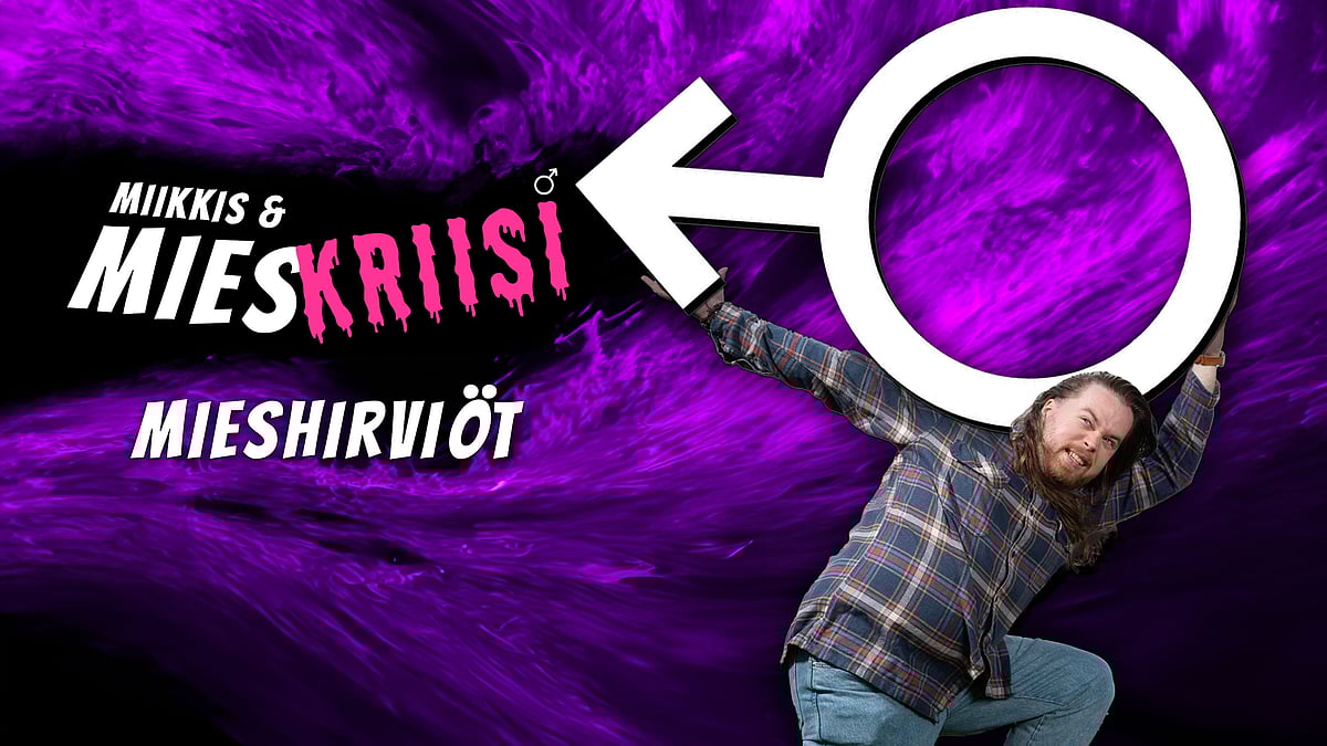 Mieskriisi-podcastissa aiheena mieshirviöt.