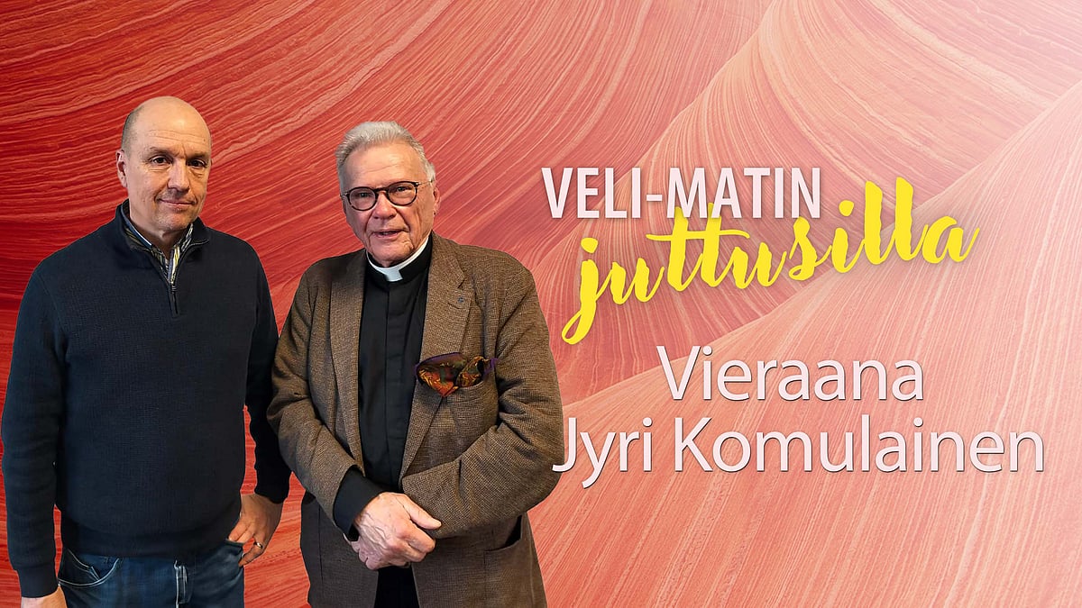 Veli-Matin juttusilla Jyri Komulainen
