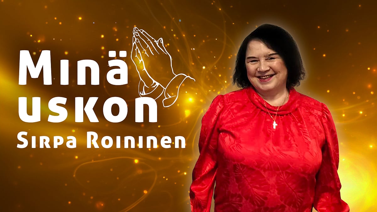 Minä uskon -podcastissa Sirpa Roininen.
