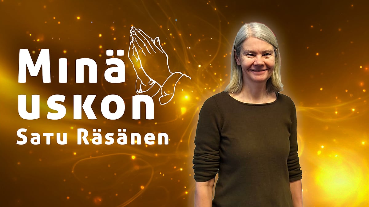 Minä uskon -podcastissa Satu Räsänen.