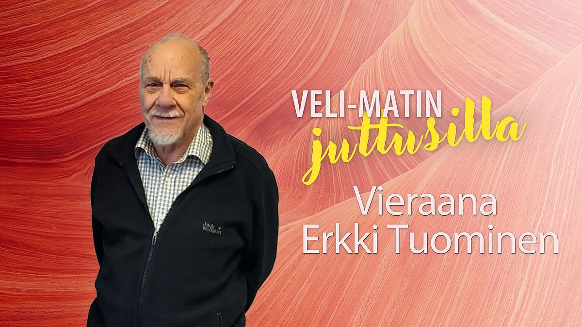 Juttusilla-podcastissa Erkki Tuominen.