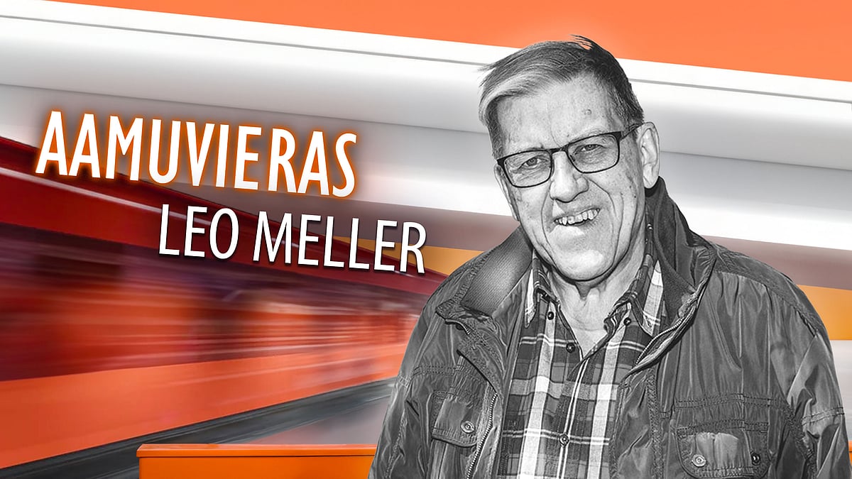 Aamuvieras-podcastissa Leo Meller.