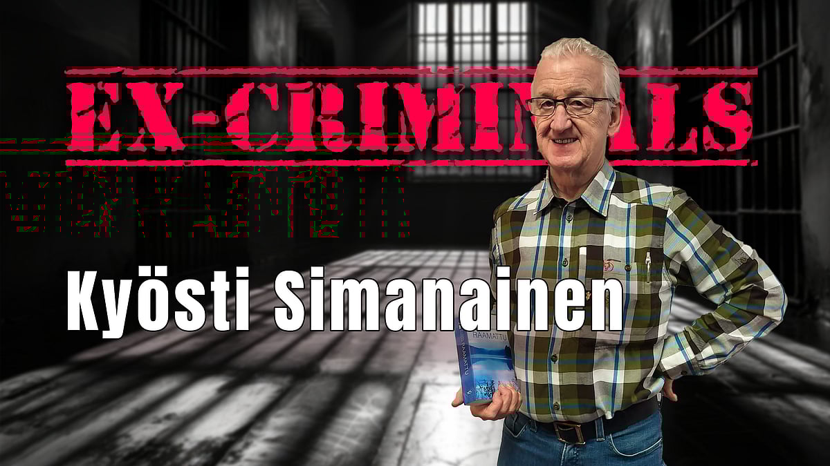 Ex-Criminals -podcastissa Kyösti Simanainen.
