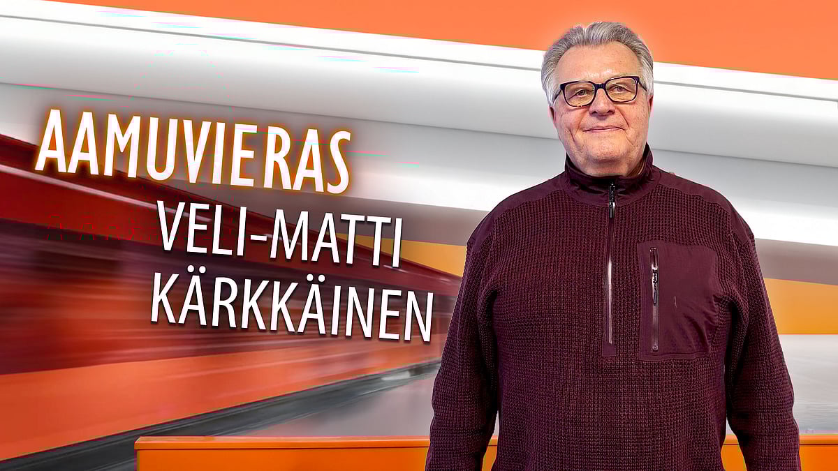 Aamuvieras-podcastissa Veli-Matti Kärkkäinen.