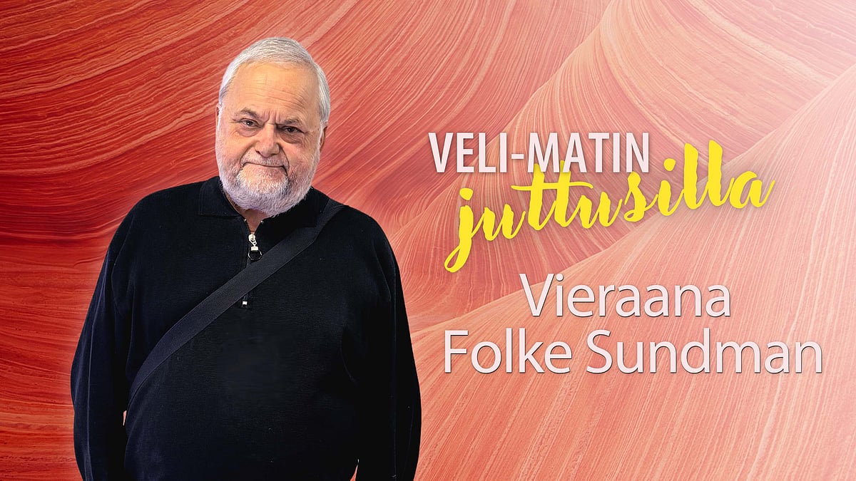 Juttusilla-podcastissa Folke Sundman.