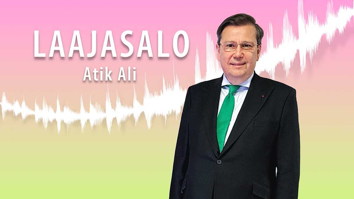 Laajasalo-podcastissa Atik Ali.