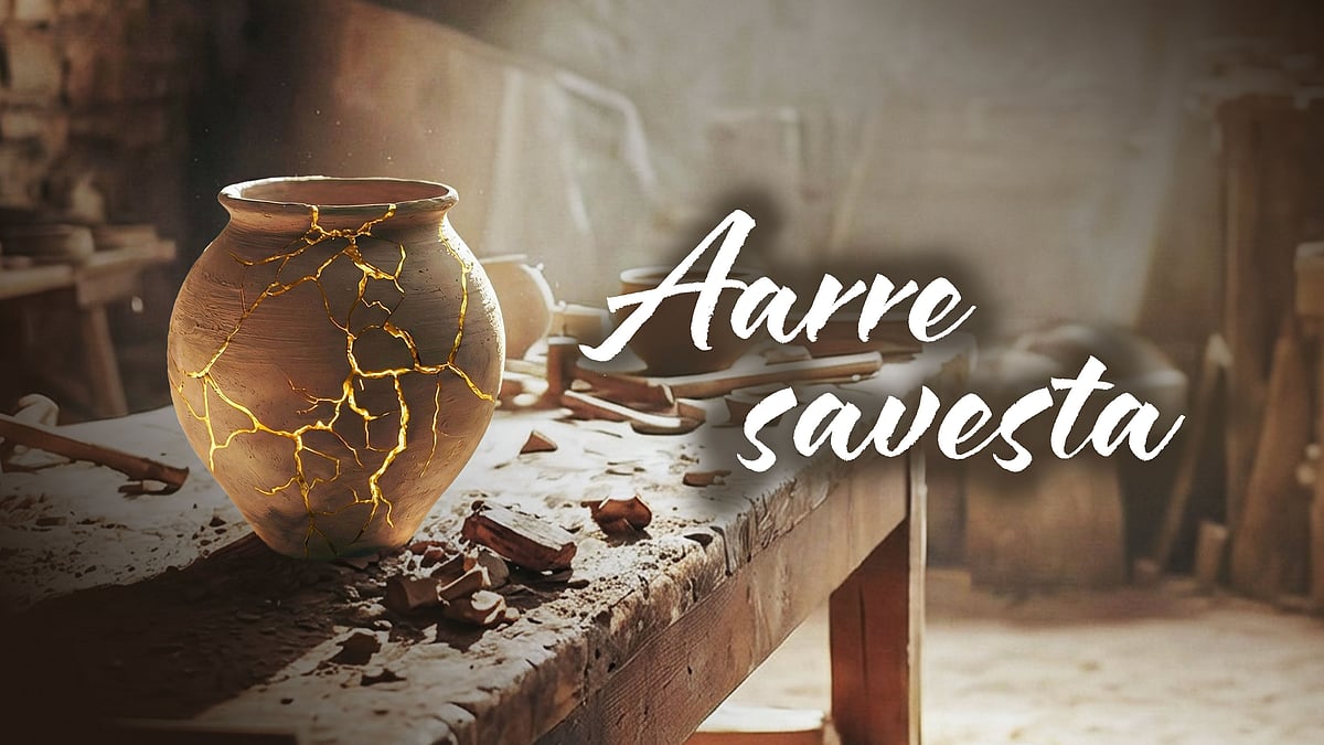 Särkymisen siunaus -podcastissa aiheena aarre savesta.