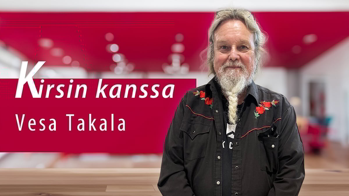 Kirsin kanssa -podcastissa Vesa Takala.