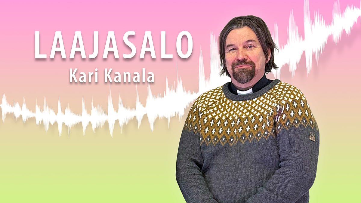 Laajasalo-videocastissa vieraana kirkkoherra Kari Kanala.