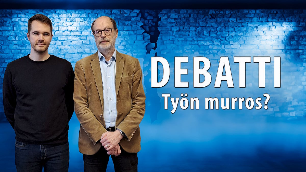 Debatti-podcastin aiheena työelämän murros. Debatoijina Perttu Pölönen ja Tuomo Alasoini. 