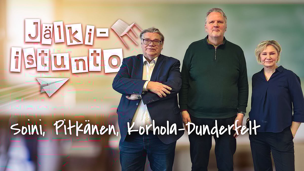 Jälki-istunto -podcastissa Soini, Pitkänen ja Korhola-Dunderfelt