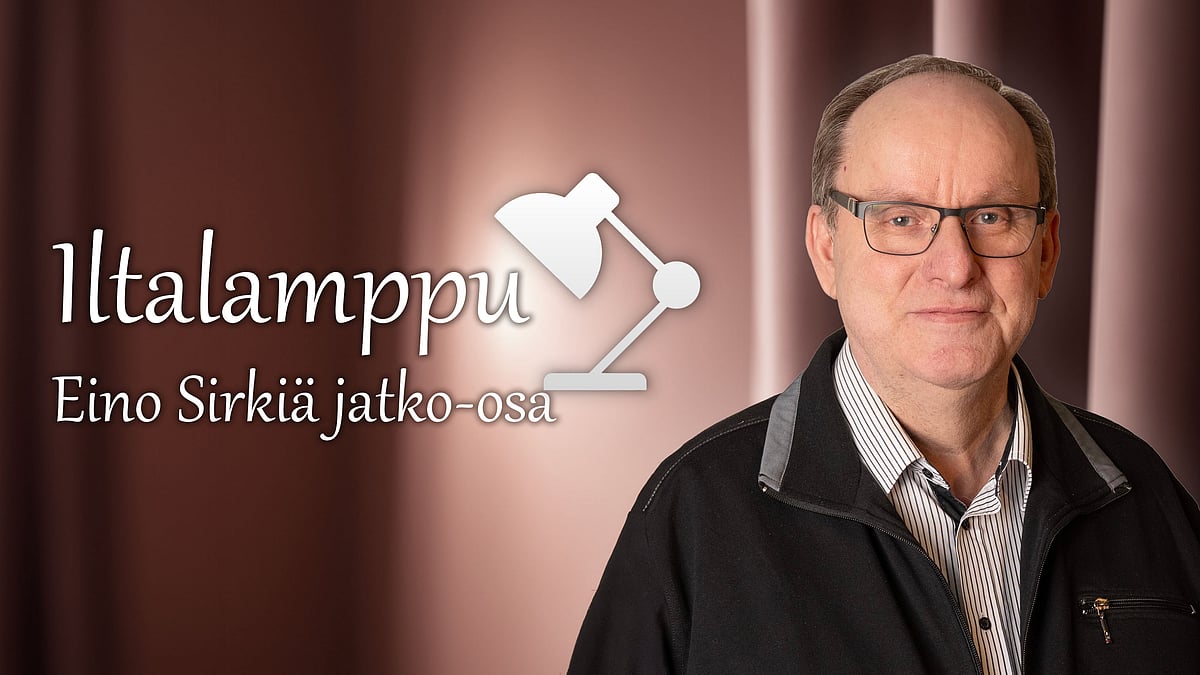 Iltalamppu-podcastissa Eino Sirkiä.