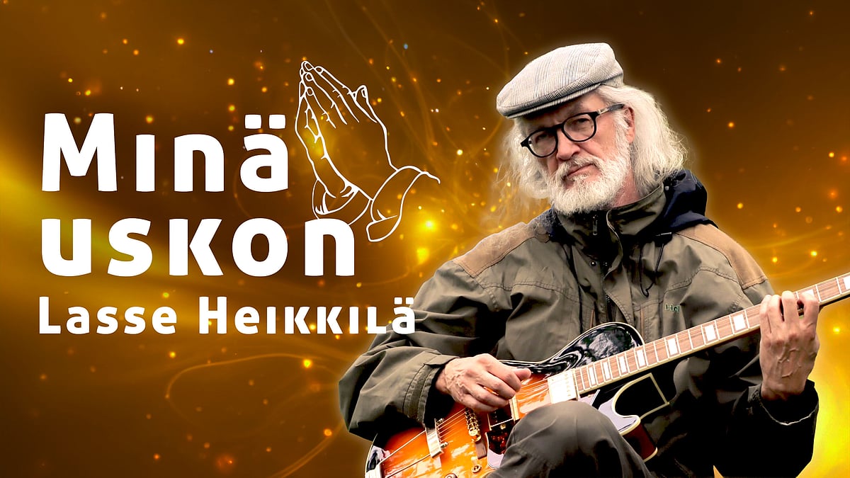 Minä uskon -podcastissa Lasse Heikkilä.
