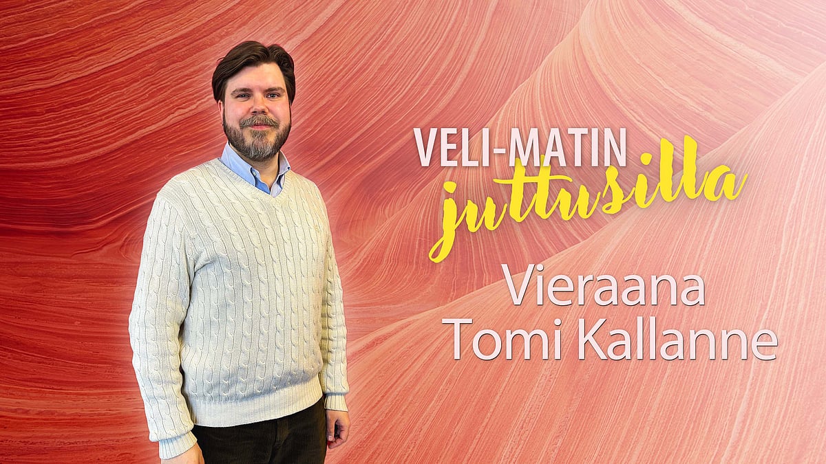 Juttusilla-podcastissa Tomi Kallanne.