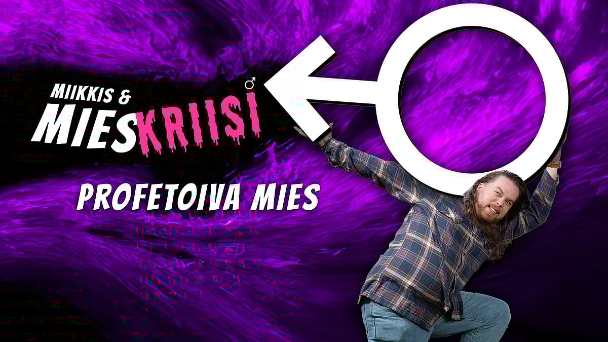 Mieskriisi-podcastissa vieraana rap-artisti Amos.