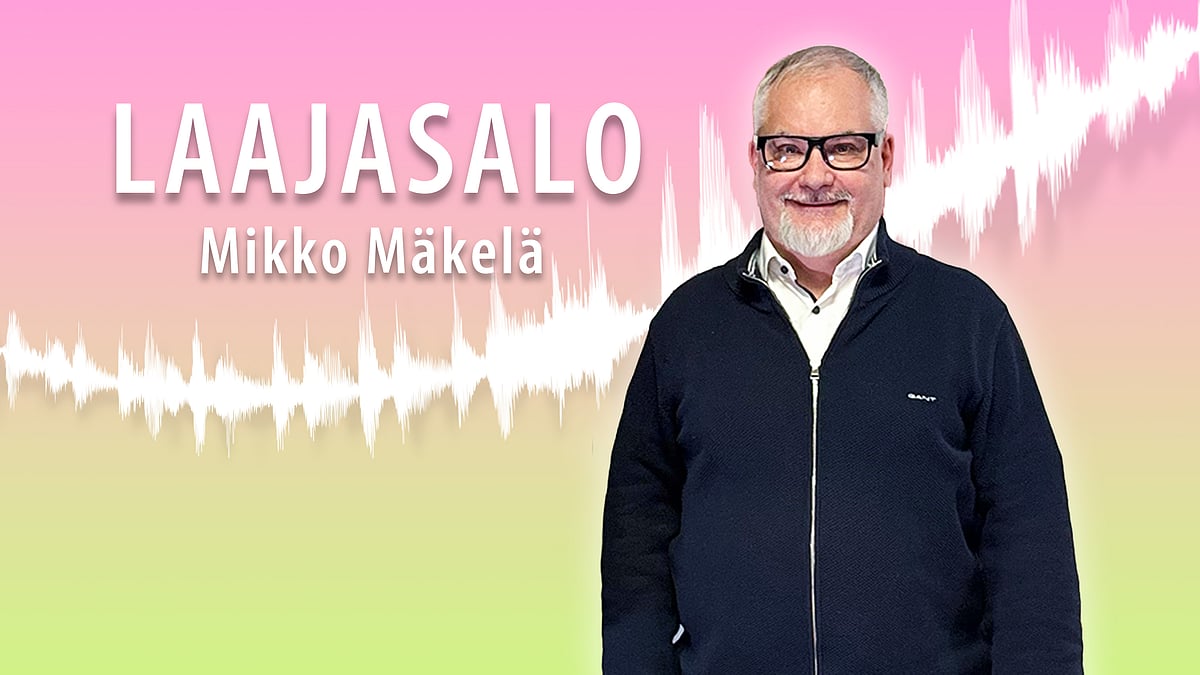 Laajasalo-podcastissa vieraana Mikko Mäkelä.