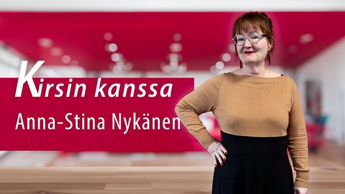 Kirsin kanssa -podcastissa Anna-Stina Nykänen.
