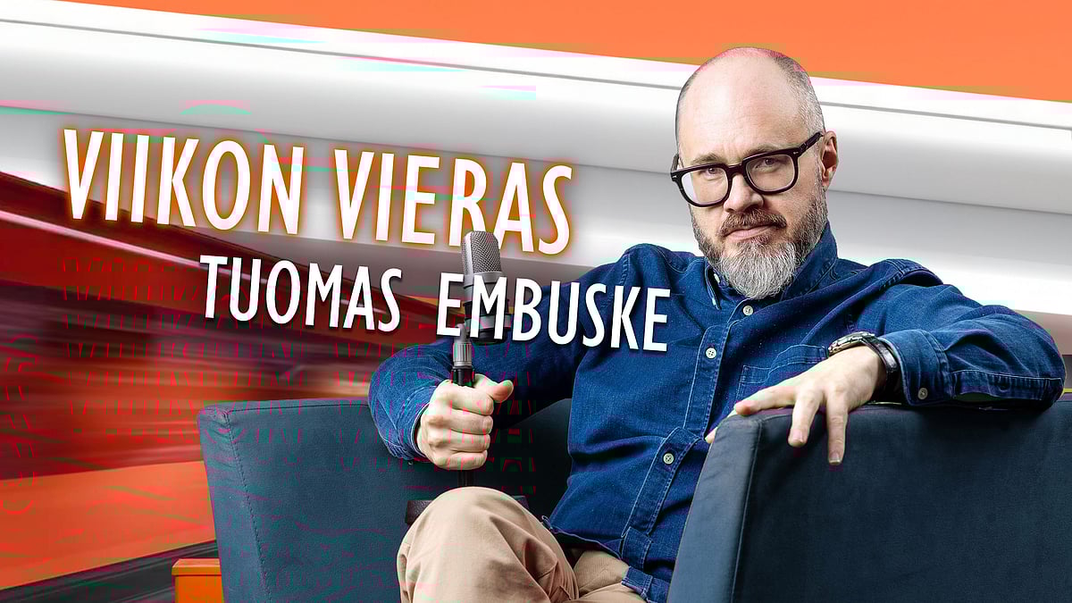 Viikon vieras-podcastissa viisautta jakaa toimittaja Tuomas Enbuske.