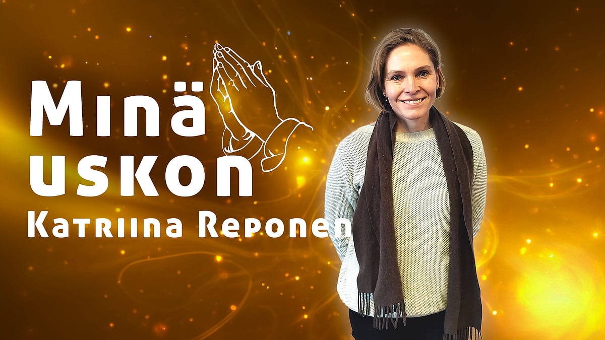 Minä uskon -podcastissa Katriina Reponen.