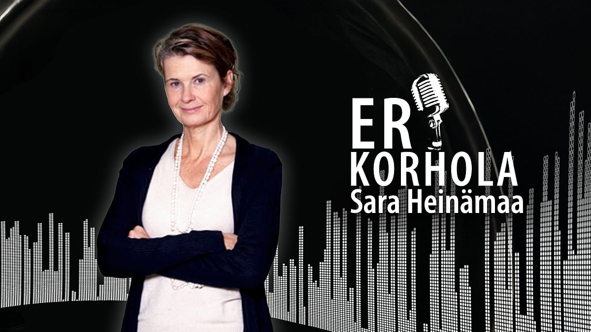 ER Korhola -podcastissa Sara Heinämaa