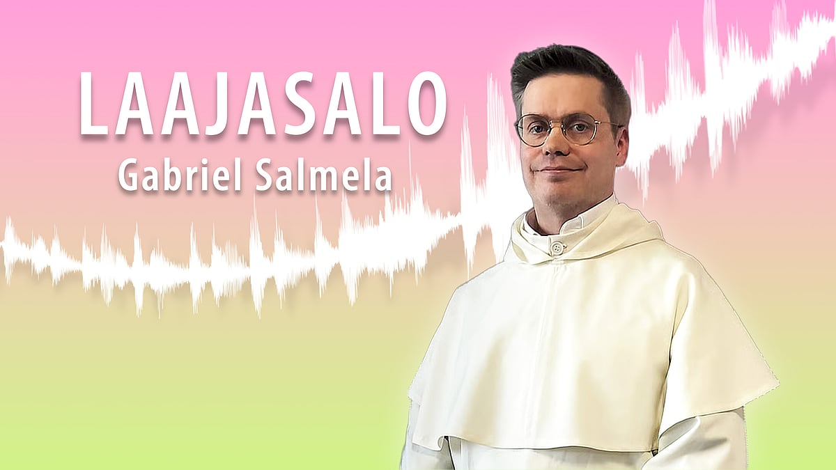 Laajasalo-podcastissa vieraana katolisen kirkon veli Gabriel Salmela.