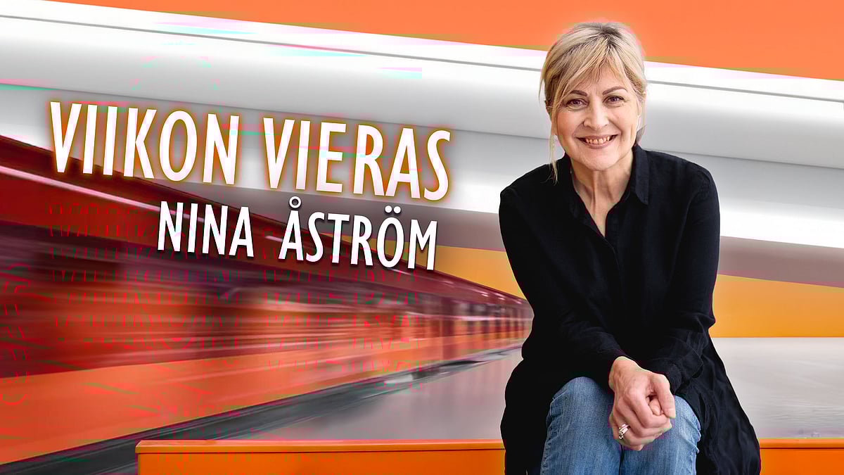 Viikon vieras-podcastissa Nina Åström.