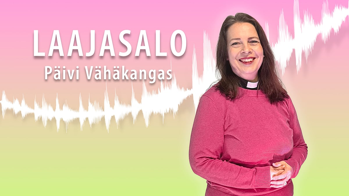 Laajasalo-podcastissa vieraana kirkkoherra Päivi Vähäkangas.
